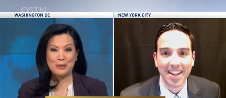 CGTN Appearance on Tuesday (video)