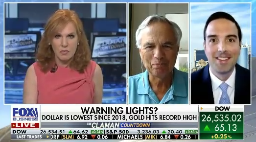 Tom Hayes – The Claman Countdown – Fox Business Appearance – 7/27/2020
