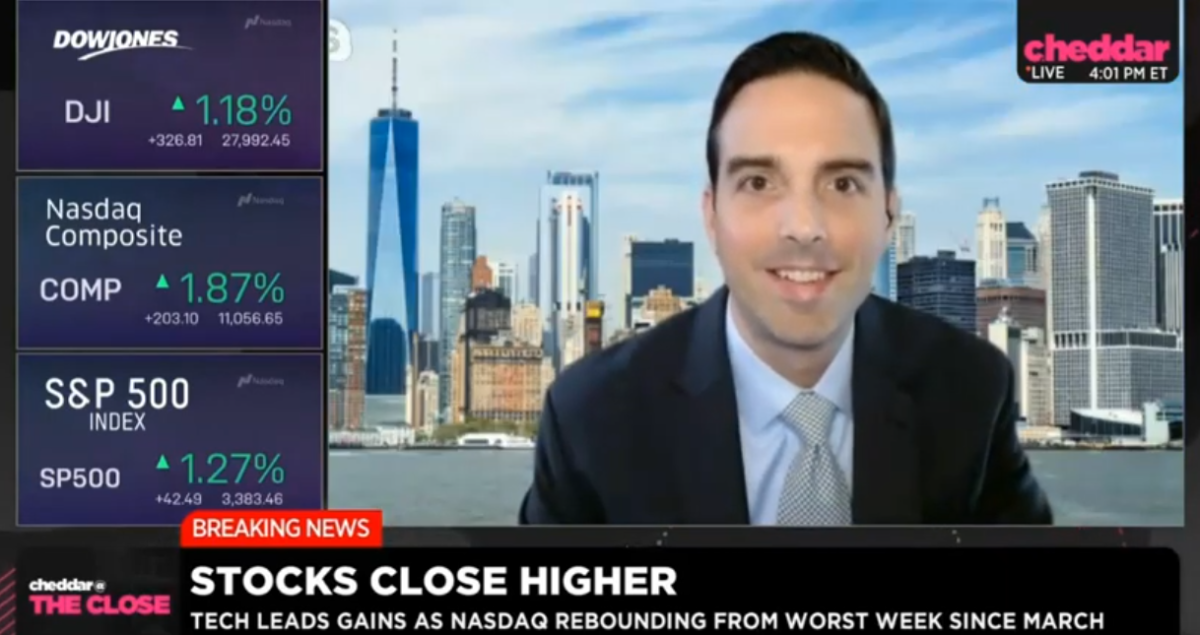 Tom Hayes – Cheddar TV Appearance – 9/14/2020