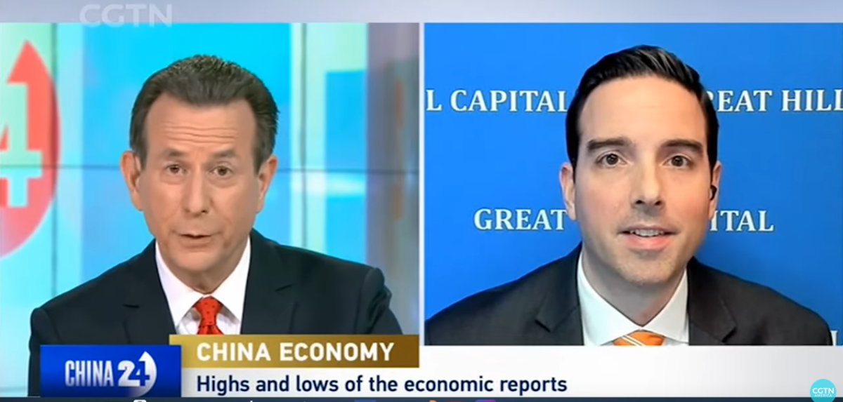 Tom Hayes – CGTN America Appearance – 10/18/2021