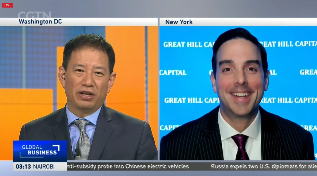 Tom Hayes – CGTN America Appearance – 9/14/2023