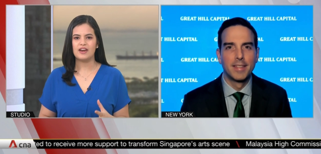 Thomas Hayes – Channel NewsAsia – CNA Singapore TV Appearance – 2/28/2024