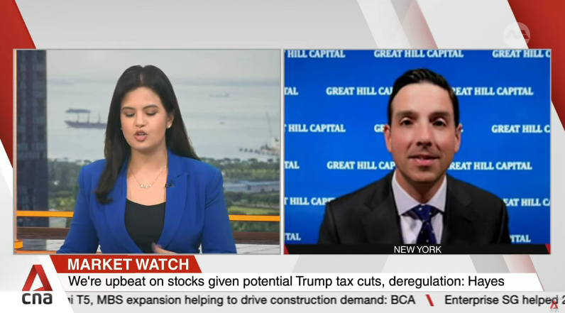 Thomas Hayes – Channel NewsAsia – CNA Singapore TV Appearance – 1/23/2025